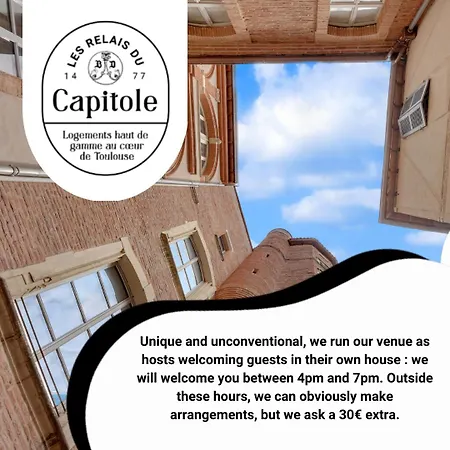 Les Relais Du Capitole - D'hotes Apartment *